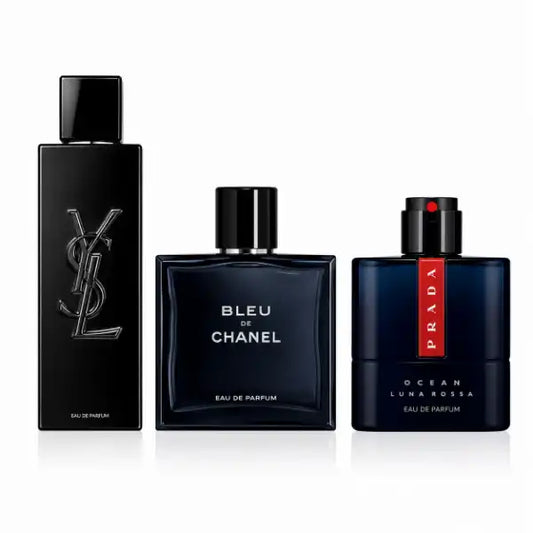 Herren 3er-Set — Tiefsee